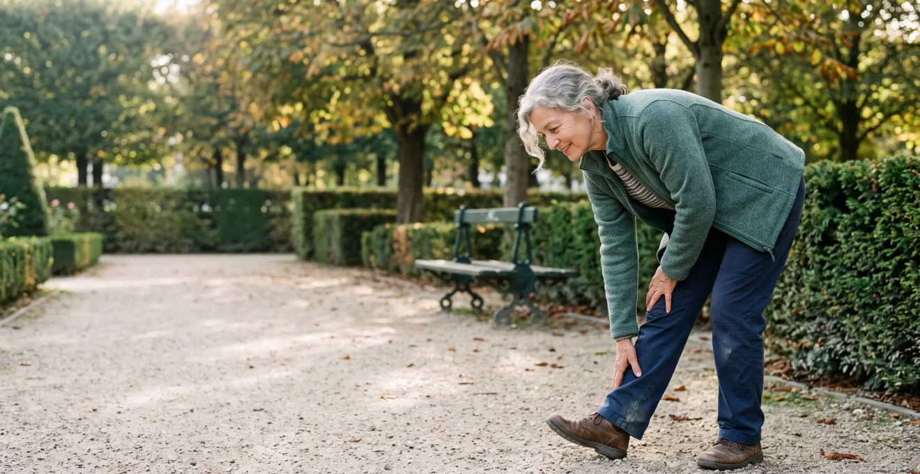 Personne senior souriante pratiquant une activité de loisir en extérieur dans un cadre français, illustrant le choix d'un loisir adapté après 65 ans