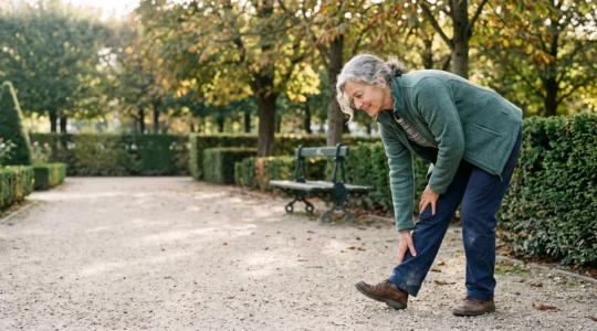 Personne senior souriante pratiquant une activité de loisir en extérieur dans un cadre français, illustrant le choix d'un loisir adapté après 65 ans